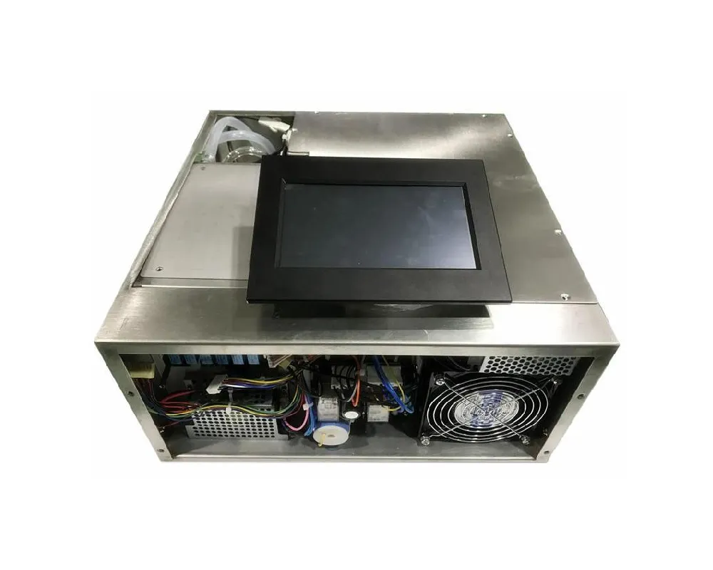 200 W YAG laser source and power platform with extended water-tank cooling